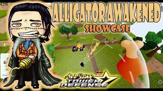 LVL 80 ALLIGATOR AWAKENED (CROCODILE) SHOWCASE - ALL STAR TOWER DEFENSE