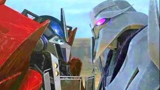 [Transformers] Optimus Prime and Megatron's life-and-death duel - the clash of the Star Sword and th