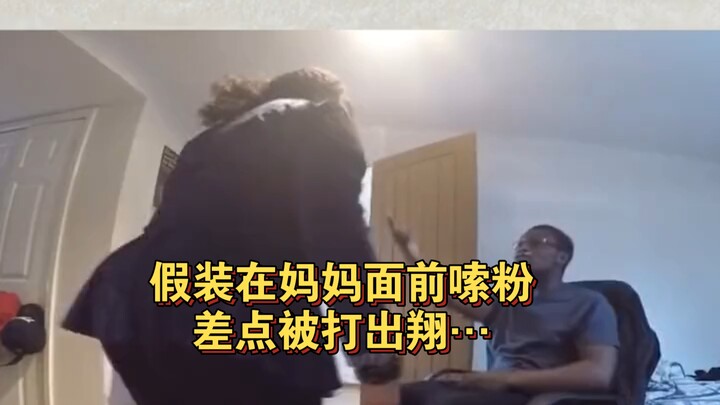 Pretended to slurp noodles in front of my mom and almost got beaten black and blue…