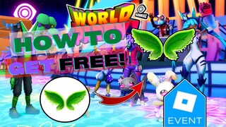 [ROBLOX EVENT 2022!] How to get the PhotoSynthesizer Wings at Insomniac World Party!