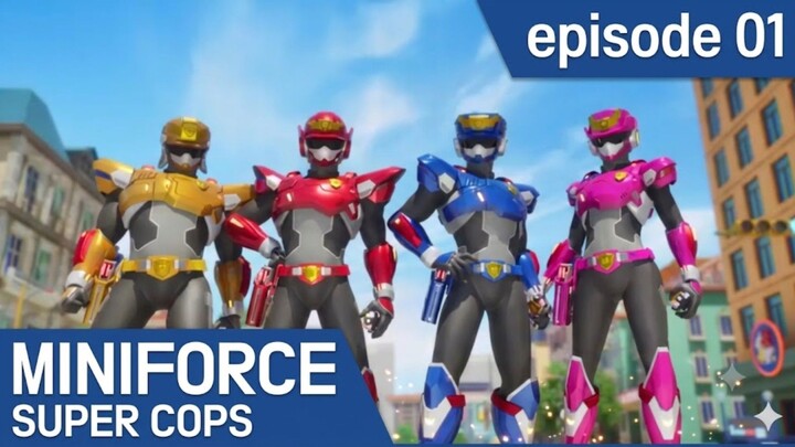 🚨 [English dub.] MiniForce Super Cops – Let’s Go! MiniForce Super Cops EP1 🚨