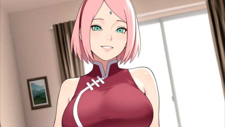 SAKURA SAMPAI GA TAHAN LIAT SASUKE