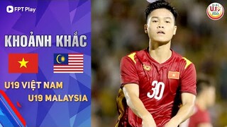 HIỆP 1: HÀNG PHÒNG NGỰ THIẾU QUYẾT ĐOÁN, ĐỨC ANH ĐÁNH ĐẦU BỒI TUNG LƯỚI U19 MALAYSIA