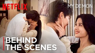 Behind the Scenes | Song Kang and Kim Yoo-Jung's Intimate Night Together! ❤️‍🩹 {ENG SUB} #MyDemon