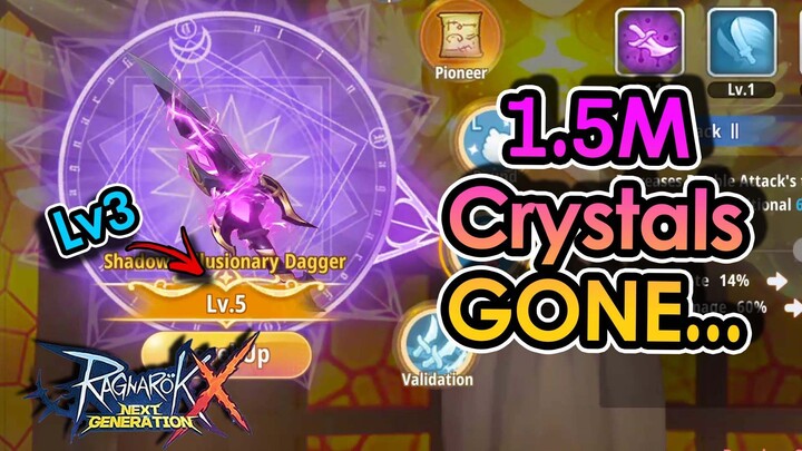 [ROX Global] Worth It or Not?! Shadow Equipment Upgrade & DPS Results | King Spade