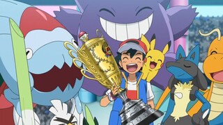 Highly exciting! 17 minutes review [Ash and the Pokémons' 25-year championship journey]