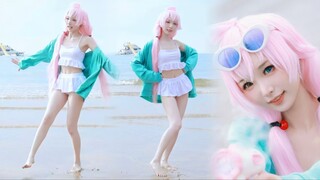 夏日 泳装 妹妹！一起快乐出发吧~【星野cos】