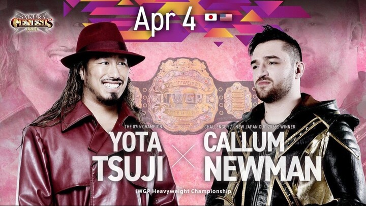 NJPW Sakura Genesis 2026 - 4 April 2026