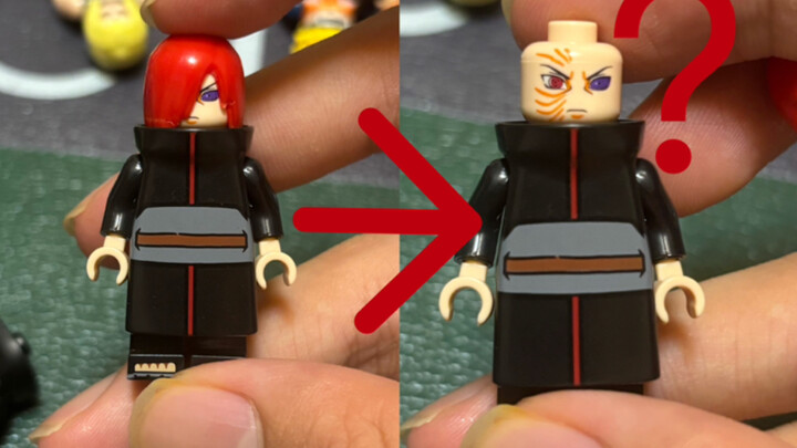 Obito có thể cosplay bất kỳ nhân vật nào với Con mắt Luân hồi. Khối xây dựng Naruto trừu tượng 31,5