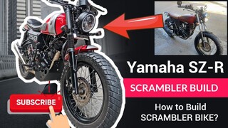 Scrambler build - Yamaha Sz-r 150 || Best Build