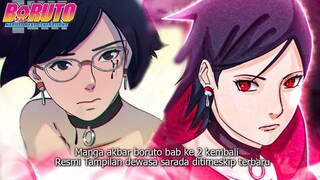 TIMESKIP RAMBUT BARU SARADA ! MANGA BORUTO KEMBALI BERJUDUL BORUTO TWO BLUE VORTEX