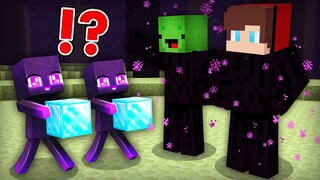 Mikey & JJ are Helping Baby Enderman in Minecraft Challenge (Maizen Mazien Mizen)