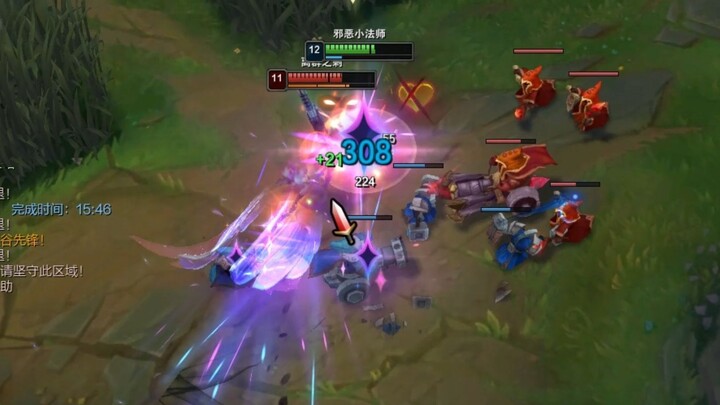 Mage vs. Assassin: A Glamorous Instant-Kill Moment