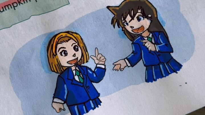 I finally know where Conan in my son’s English book came from!!
