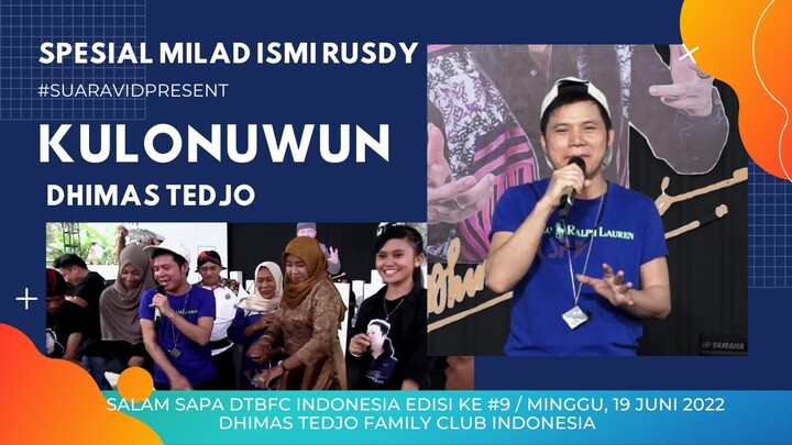KULONUWUN - DHIMAS TEDJO / LIVE MUSIK SRGK STUDIO BANDUNG - GUNUNGKIDUL / 19 JUNI 2022