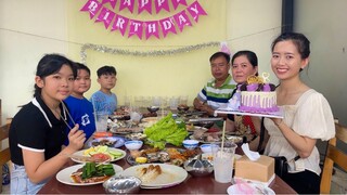 Mừng Sinh Nhật Huỳnh Như, Lần Đầu Ba Mẹ Được Ăn Buffet Quá Vui Quá Ngon | NĐMT#306