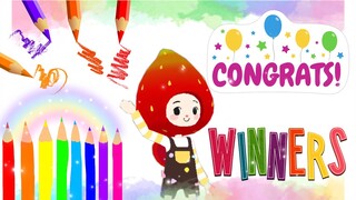 WINNERS OF THE DRAWING CONTEST !