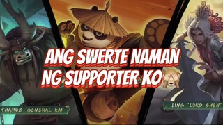 LIBRENG KUNG FU PANDA SKIN!😱PANO MANALO?🤭