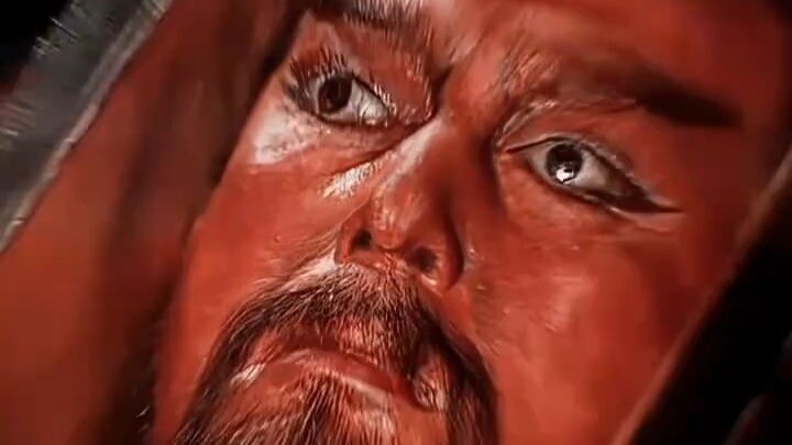 Adegan legendaris Three Kingdoms: Guan Yu muncul secara gaib di Gunung Yuquan dan membawa pergi Lu M