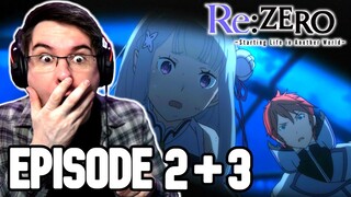 Re:ZERO Season 1 Episode 2 & 3 REACTION | Anime Reaction