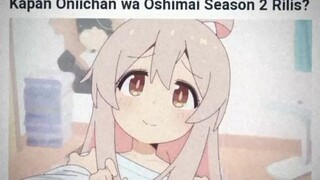 waktu rilisnya season 2onimai