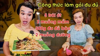 Lần đầu tiên Ty Thy chia sẻ bí quyết làm gỏi đu đủ bán 2000 phần 1 ngày - Ẩm thực Cha Rồng