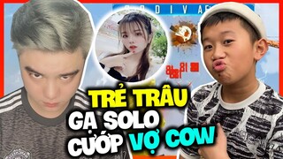 Free Fire : Bất Ngờ Trẻ Trâu Gạ Kèo Solo OneShot Cướp Vợ Cow TV, Nap Kim Cương Quay VQCT Mới