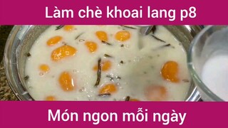 Làm chè khoai lang p8