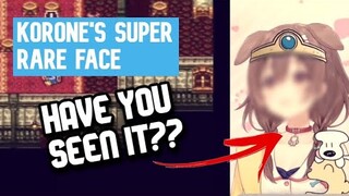 Korone's SUPER RARE FACE!!! [Have You Seen It?]