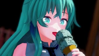 【Touhou MMD】Sanae tasting chocolate mint ice cream