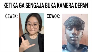 Cowok Ketika Ga Sengaja Buka Kamera Depan...