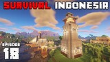 BIKIN MERCUSUAR PENGINTAI MUSUH !! - Minecraft Survival Indonesia (Eps.18)
