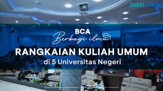 Highlight BCA Berbagi Ilmu