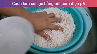 Cách làm xôi lạc bằng nồi cơm điện p6