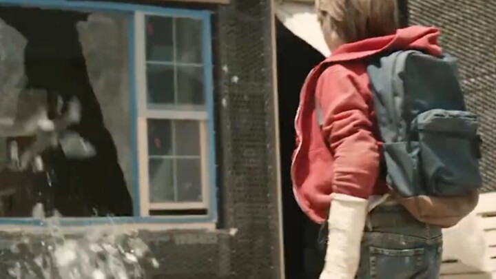 A boy accidentally falls off his bike, so he hurls rocks at someone else’s window—and ends up pissin