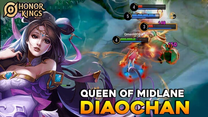 Jangan Deketin Kalo DIAOCHAN Lagi Ulti, Auto Rata Damagenya Sakit Banget - Honor of kings
