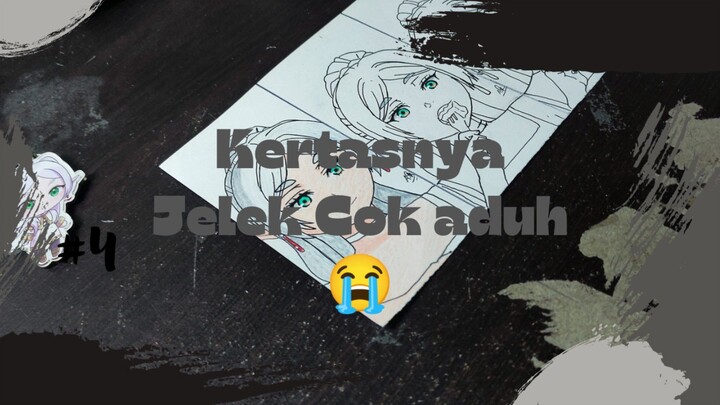 Aduh kenapa gini ya ampun salah pilih kertas 😞