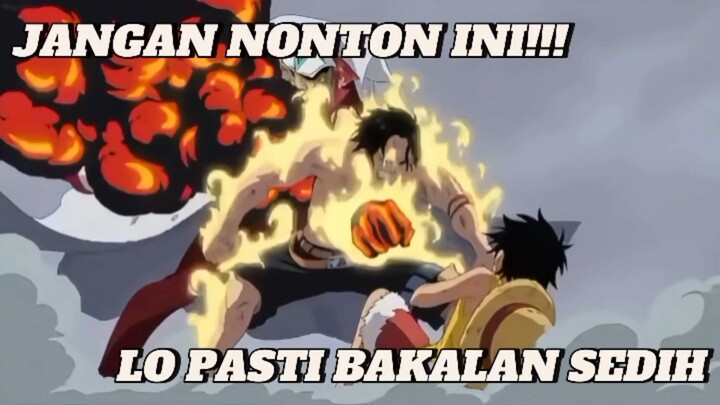 Bikin terharu!!! begini saat Luffy tersadar sehabis perang besar di Marineford