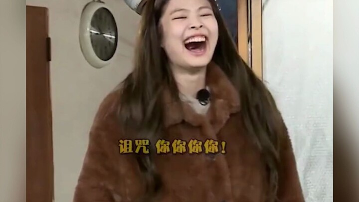 jennie一笑，我的心都化了。！blackpink！综艺
