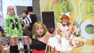I heard a song I liked while dancing and just went up like that