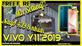 Garena Free Fire | Snap 439 trên Vivo Y11 chơi Free Fire Max Setting? | Vivo Y11 Free Fire Gameplay