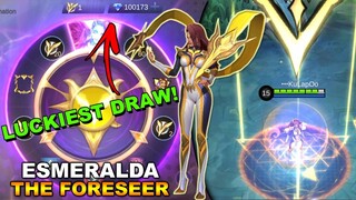 ESMERALDA THE FORESEER IS HERE | ESMERALDA HERO SKIN DRAW | MOBILE LEGENDS