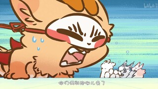 四不像和兔爷是真把自己当成孩子爸妈了