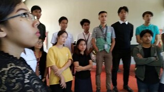 Rare Moment in AUP Music Department, Pilar Hall