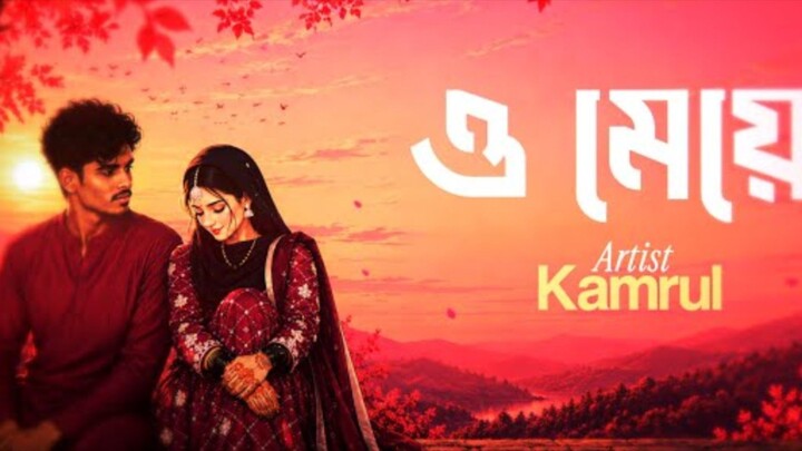 "ও মেয়ে" গান । "O Meye" song । Taif studio । Artist Kamrul