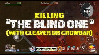 RAIDER'S TASK | KILL THE BLIND ONE with CLEAVER OR CROWBAR | Last Day On Earth: Survival