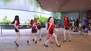 【الدورة العاشرة لمسابقة رقص BZ-KPOP】اهتزاز - AOA (Kpop في الأماكن العامة، مول شاوزينغ هوايوانتشنغ، و