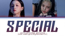 LEE HI x JENNIE - 'SPECIAL' COLOR CODED LYRICS VIDEO