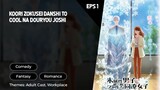 Koori Zokusei Danshi To Cool Na Douryou Joshi Episode 1 Subtitle Indo