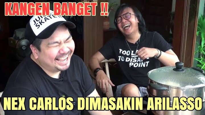 SAKING KANGENNYA !! ARI LASSO MASAK BUAT NEX CARLOS
